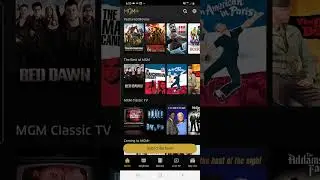 MGM+ App Screen | November 30, 2023