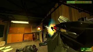 Garry's Mod Cs_Assault Gameplay With [TFA] [AT] Project HL2 MMod Pack