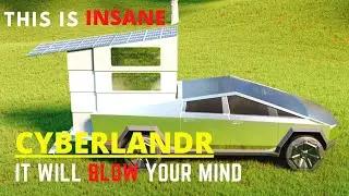 Tesla Cybertruck just got BETTER with the CYBERLANDR 2021 - (WORLD PREMIERE)