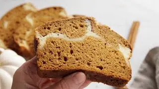 Pumpkin Cream Cheese Bread