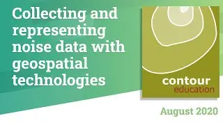 Collecting and representing audio data using geospatial technologies