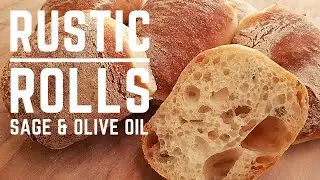 Rustic Rolls with Sage & Olive Oil