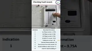 SPAM 150C Fault recorder | #relayfaultrecorder