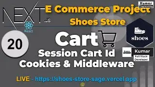 20 - CART - Session Id | Cookie | Middleware - (Next js 15, React 19, PostgreSQL, Prisma, Paypal)