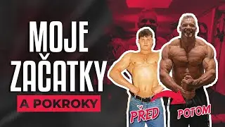 Moje začátky a pokroky ve fitness a ne je to😉Měl by jsi vidět👌