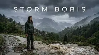 Heavy Storm Boris hits our Village in the Italian Mountains