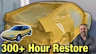 After 25 YEARS of Waiting, This Honda 89 CRX is Completely Restored to Show Room Quality