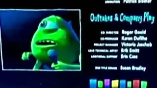 Closing to Monsters, Inc. 2002 AUSTRALIAN DVD