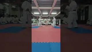 1st Trinidad Koshiki Karatedo seminar demonstration fight.