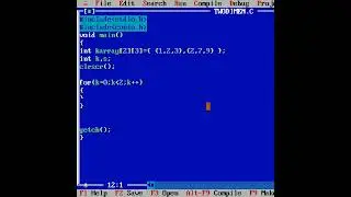 2 Dimensional Array in C programming