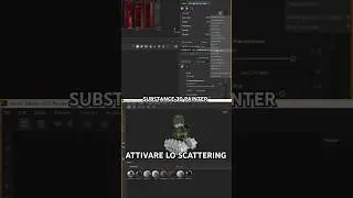 Substance 3D Painter - Come attivare lo Scattering