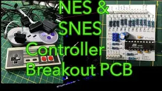 [S]NES Gamepad Breakout Board