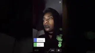 Syringe plays an unreleased song on periscope.