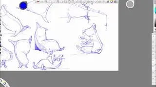 Flour Sack Sketching- Part II