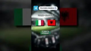 Prono foot Euro 2024 Italie Albanie 