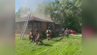 RFD responds to residence set ablaze