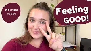 I'M FEELING HOPEFUL! | First Book Writing Vlog