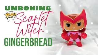 Unboxing a Marvel Gingerbread Funko Pop!