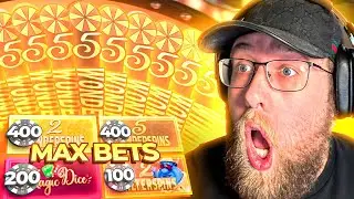 MAX BETS ON ADVENTURES BEYOND WONDERLAND (HUGE WIN)