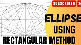 How to draw ELLIPSE BY RECTANGLE method  or OBLONG method