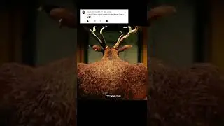Олень тренируется для Санты😅| Олень Бодибилдер 
