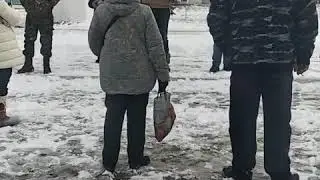 Таруса. Митинг 21 ноября против переименования улиц.