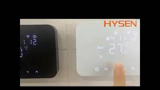 wireless programmable thermostat and receiver