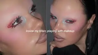 creating a cool makeup look ☆