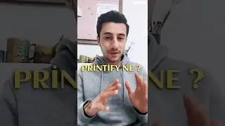 Printify Ne ? Dijital Ürün 👉 Fiziksel Ürün 💰 #etsytürkiye #eihracat #etsyartseller #eğitim