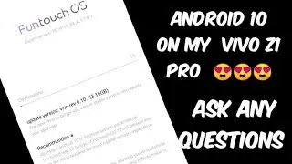 FINALLY I GOT ANDROID 10 UPDATE ON VIVO Z1 PRO 😍😍||  FUNTOUCHOS10 UPDATE ON VIVO Z1 PRO