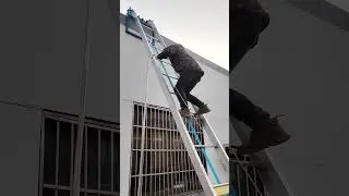Assembly of Solar Panel Lifter  #ladderhoist #lifter #liftingsolution