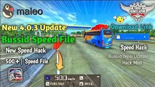 How to Make Speed File v4.3 Update - For Bus Simulator Indonesia | Hack 400+ Speed 🔥