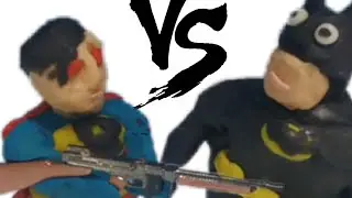 Stop-motion Animation Batman VS Superman claymation by claykiller