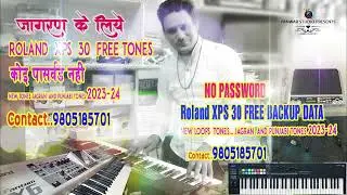 ROLAND XPS 30 FREE TONES 2023-24