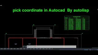 how to pick coordinates in Autocad ? By Autolisp