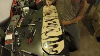 Time lapse: Custom Freebord