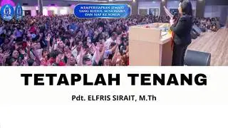 Healing and Economic Breakthrough Revival Service | Stay Calm | Rev. Elfris Sirait, M.Th. | Wedne...