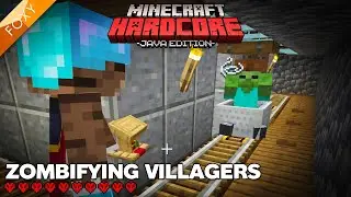 Minecraft Hardcore - Curing Villagers