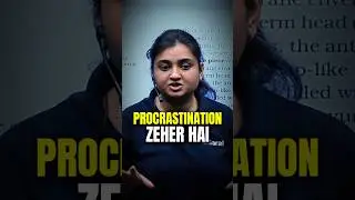 Procrastination NEET Aspirant 😱Ka Sabse Badha Dushman | 🥹❤️ #shorts #esaral #neet
