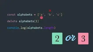 JavaScript  delete an array item