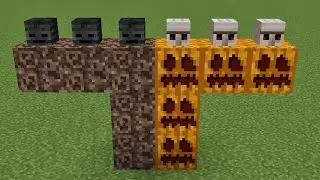 how to make a double pumpkin wither?