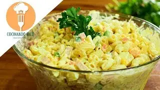 Ensalada de Coditos Fácil y Rápida