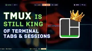 Start Using Terminal like a CHAMP with Tmux | Full Config From Scratch