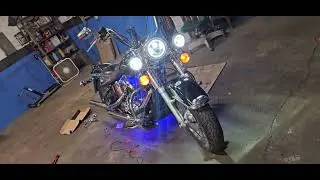 installing led kit on harley softail
