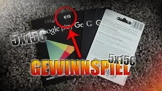 5x15€ PlayStoreCard Gewinnspiel | FeggleLP
