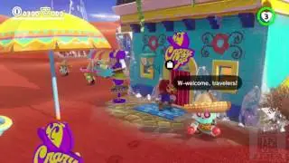 Super Mario Odyssey hands-on gameplay montage (60fps direct feed)