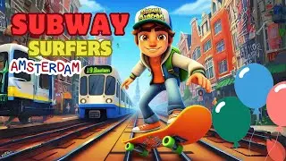 Subway Surfers Amsterdam 4K | Subway Surfers Gameplay 