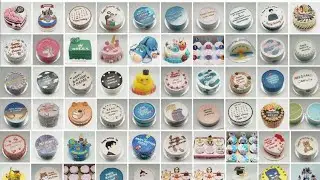 KUMPULAN GAMBAR KUE ULANG TAHUN SIMPEL | CONTOH GAMBAR KOREAN CAKE