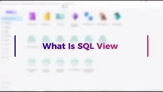 SQL View - Introduction