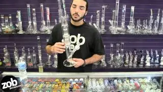 20 inch Zob Double Tree Perc Straight Tube!